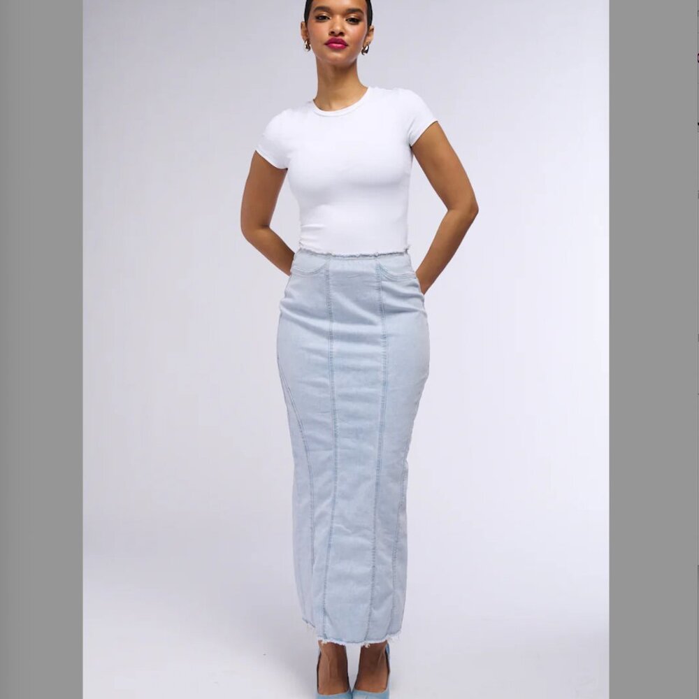 Akira Baby Ice denim skirt - NWT